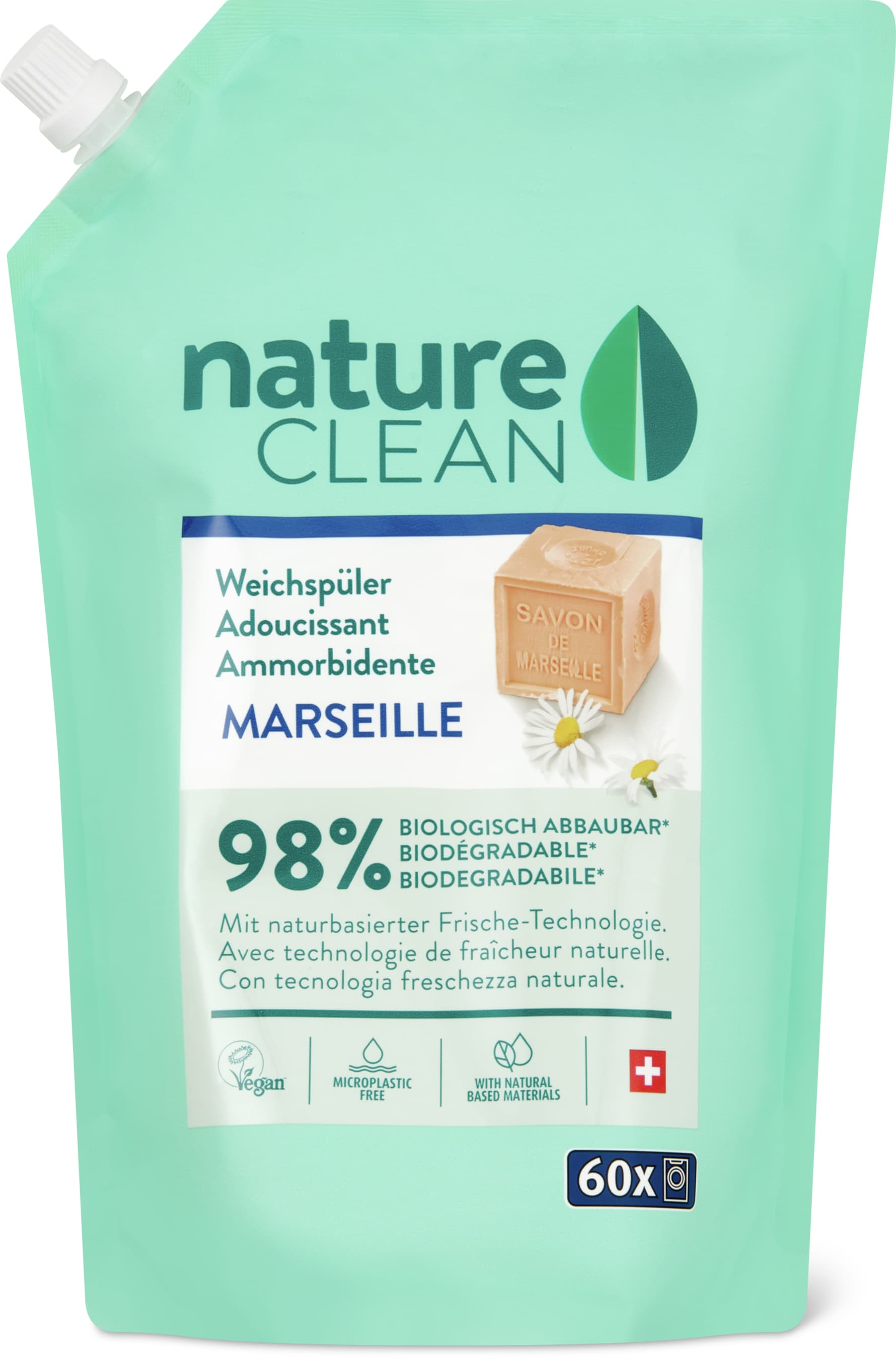 Flüssig Weichspüler Marseille, Refill, vegan